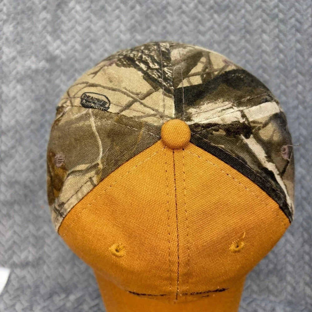 Two Rivers Duck Club & Farms Brinkley AR Camo Canvas Hat RealTree Hardwoods Cap